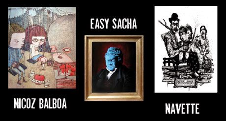 Nicoz Balboa, Easy Sacha et Navette